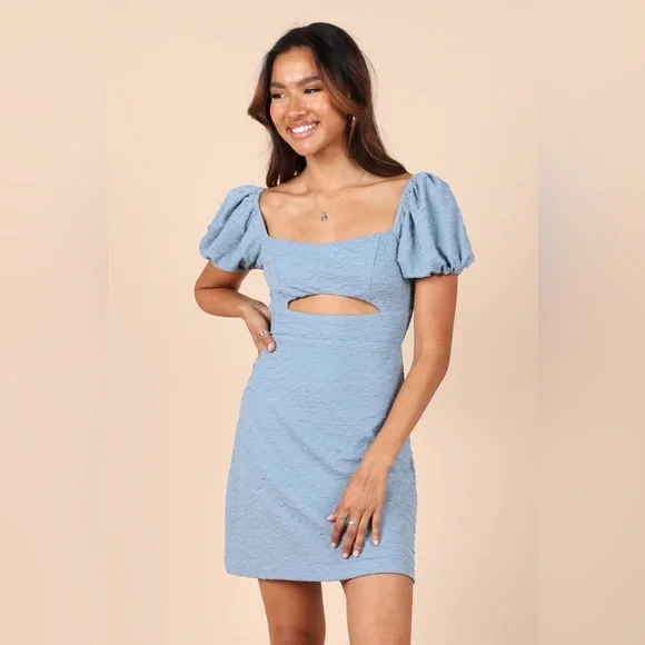 Petal & Pup | Dresses | Nwt Petal Pup Baxie Mini Dress Blue | Poshmark